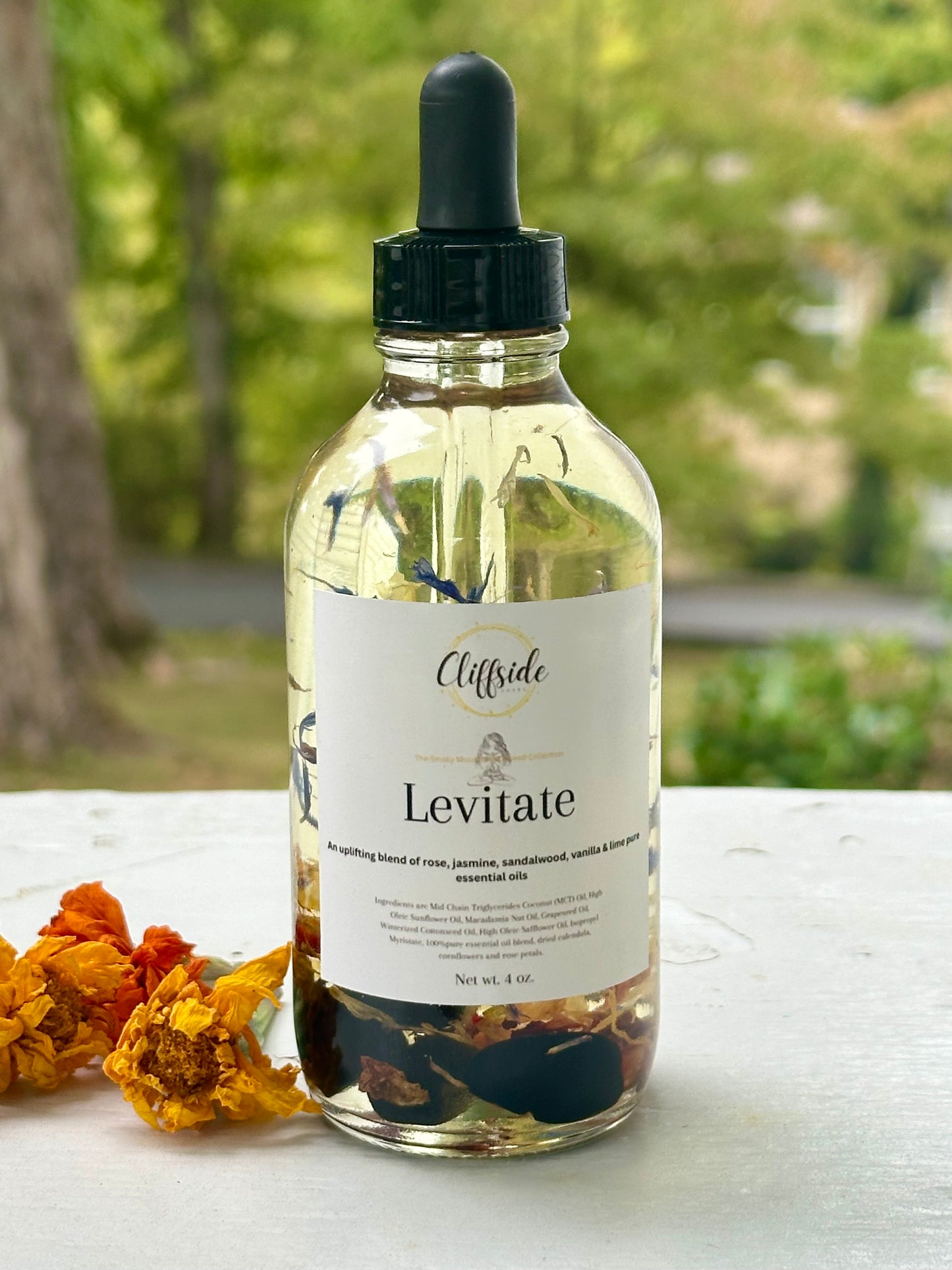 Levitate Luxurious Dry Rub  Body Oil |Smoky Mountain Starseed Collection