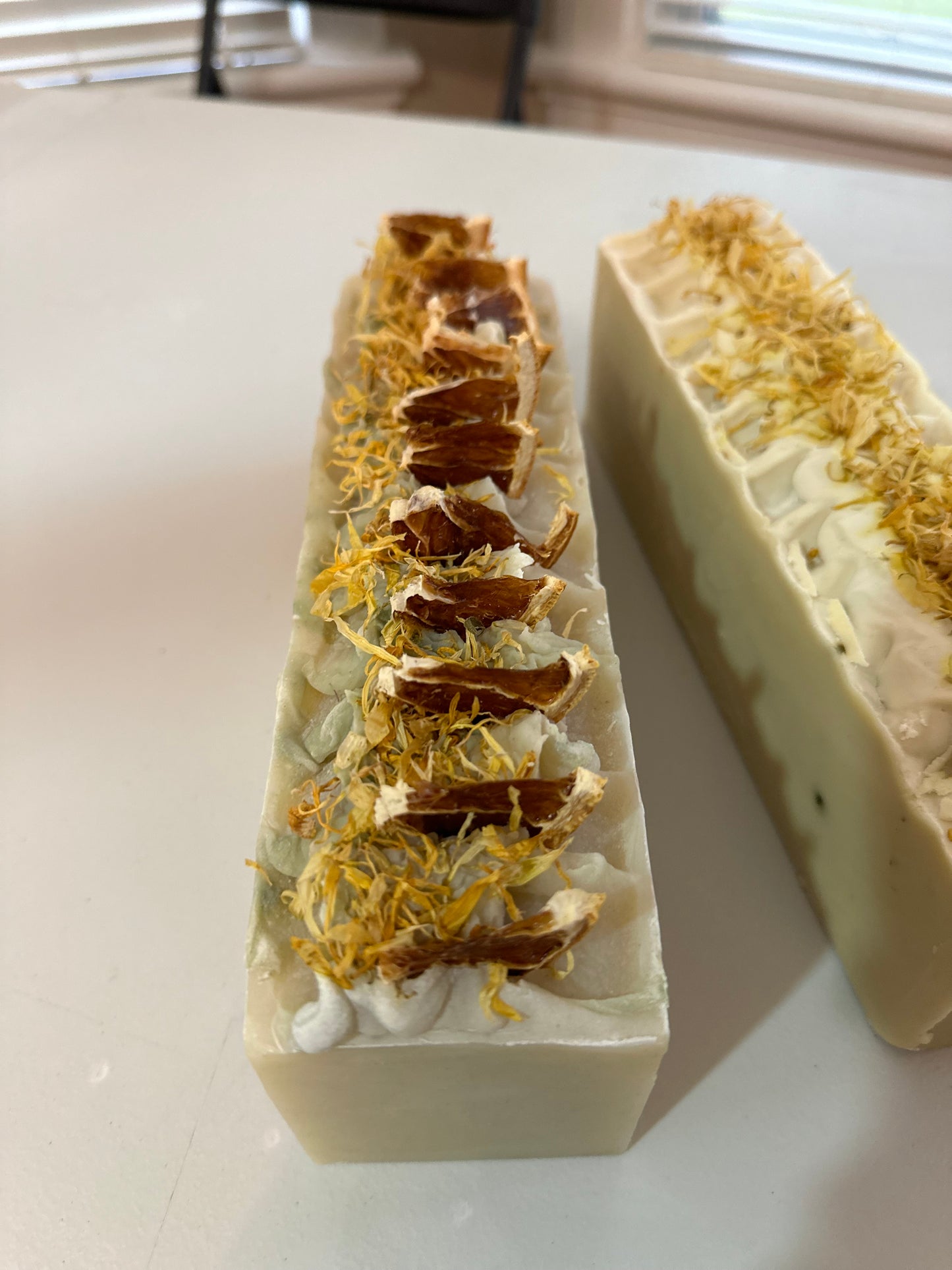 Orange & Clove Tallow & Moringa  All Natural Artisan Bar Soap