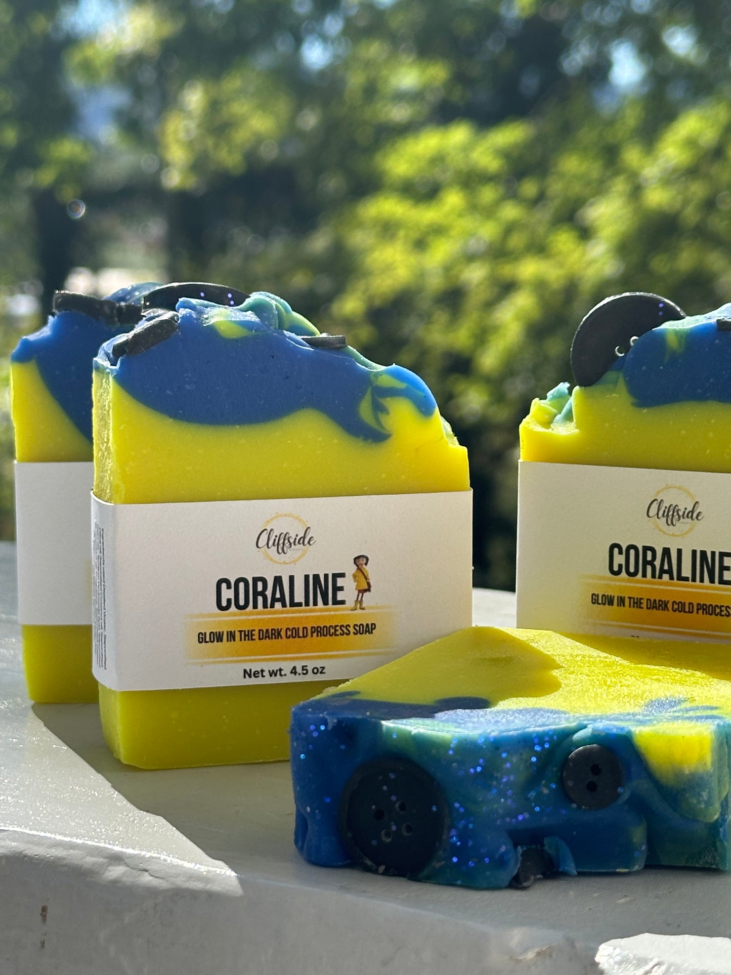 Coraline Halloween Artisan  Bar Soap