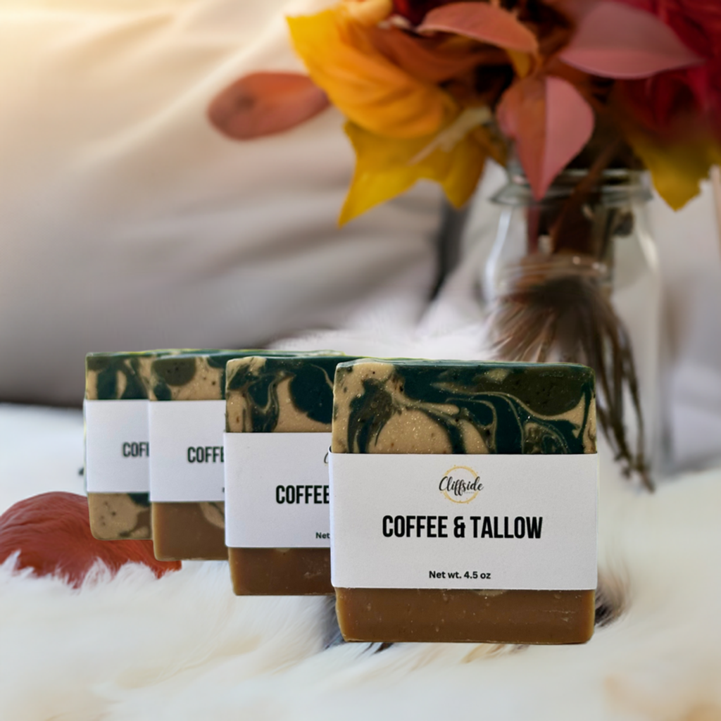 Coffee & Tallow Artisan  Bar Soaps