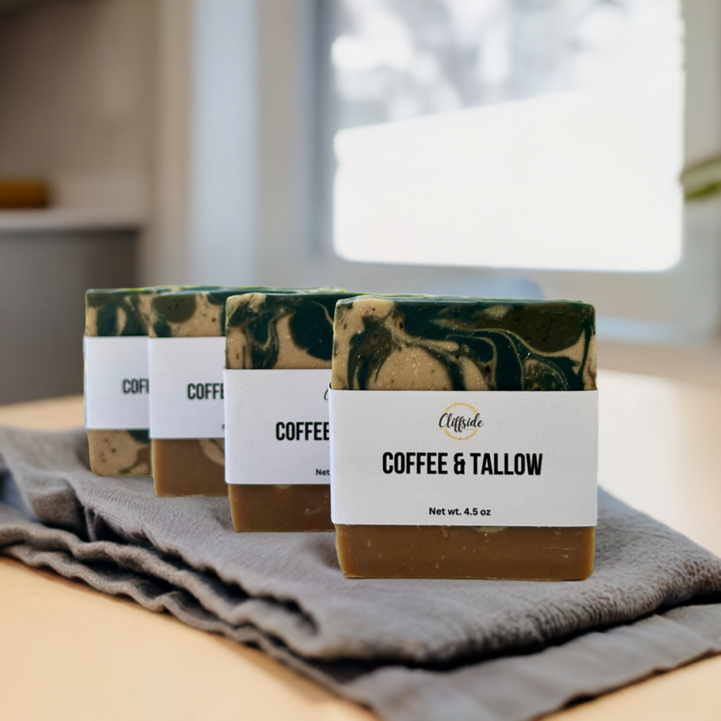 Coffee & Tallow Artisan  Bar Soaps